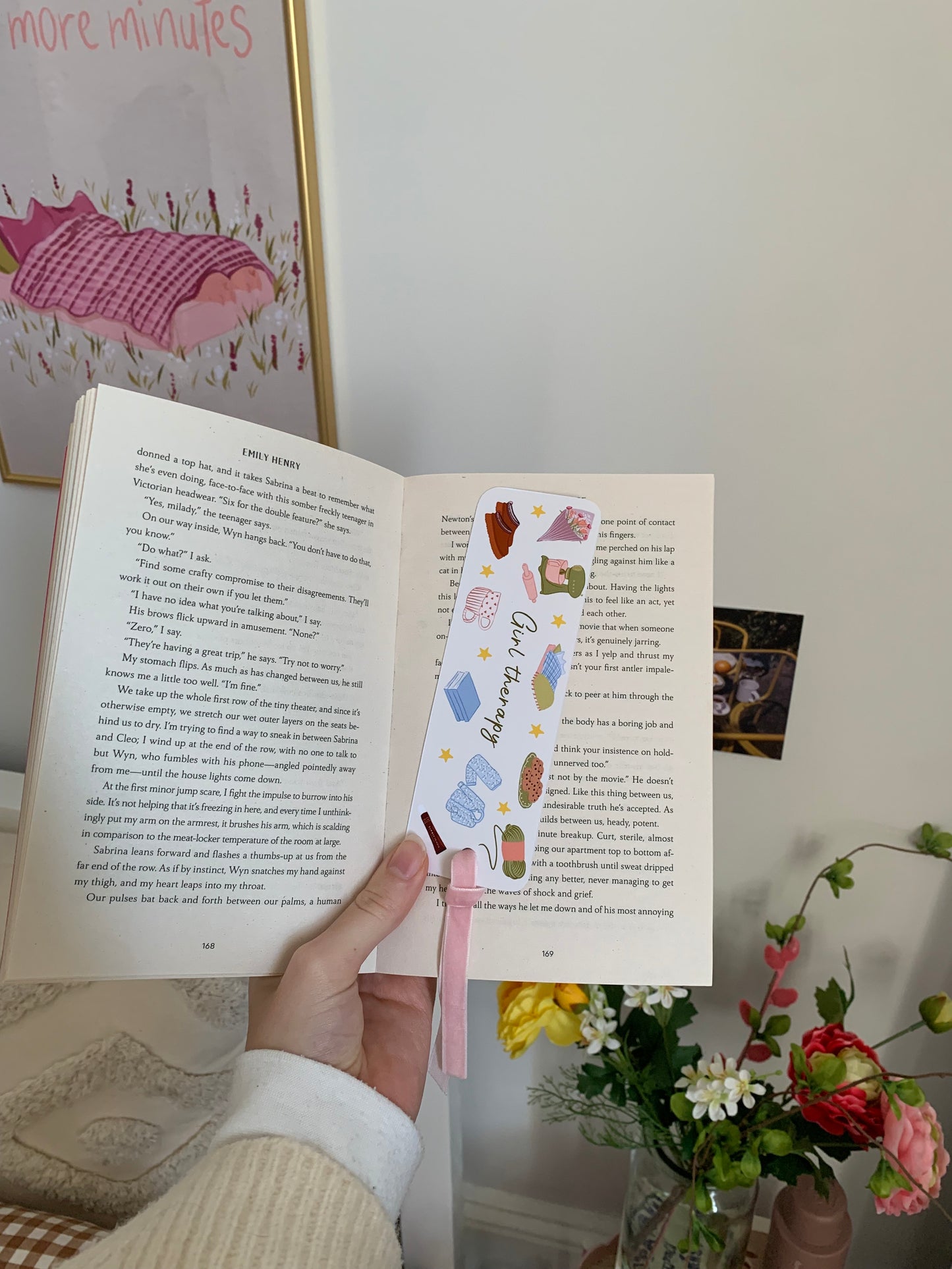 Girl Therapy & Girl things Bookmark
