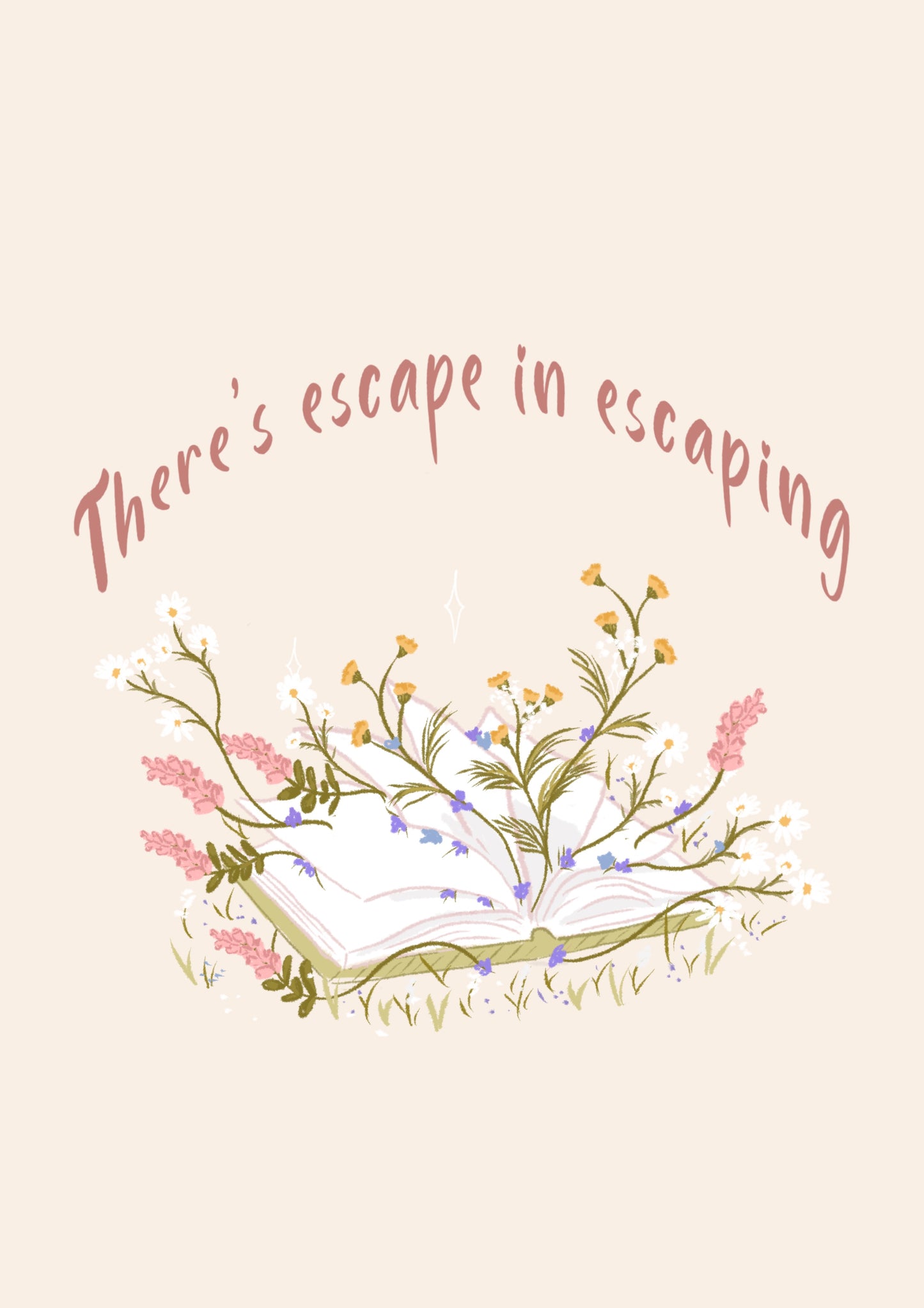 Escape in Escaping book print