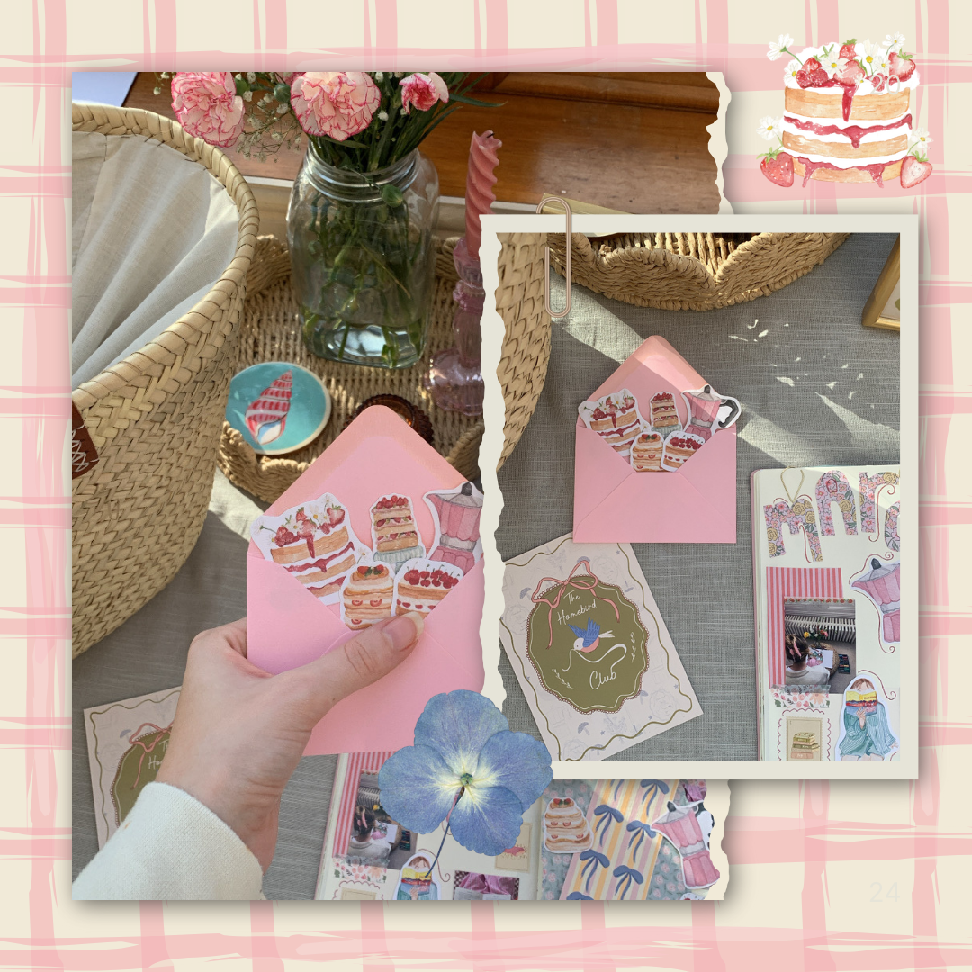 Coffee & cake sticker pack