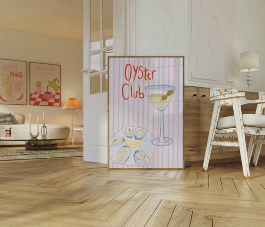 Oyster Club Print