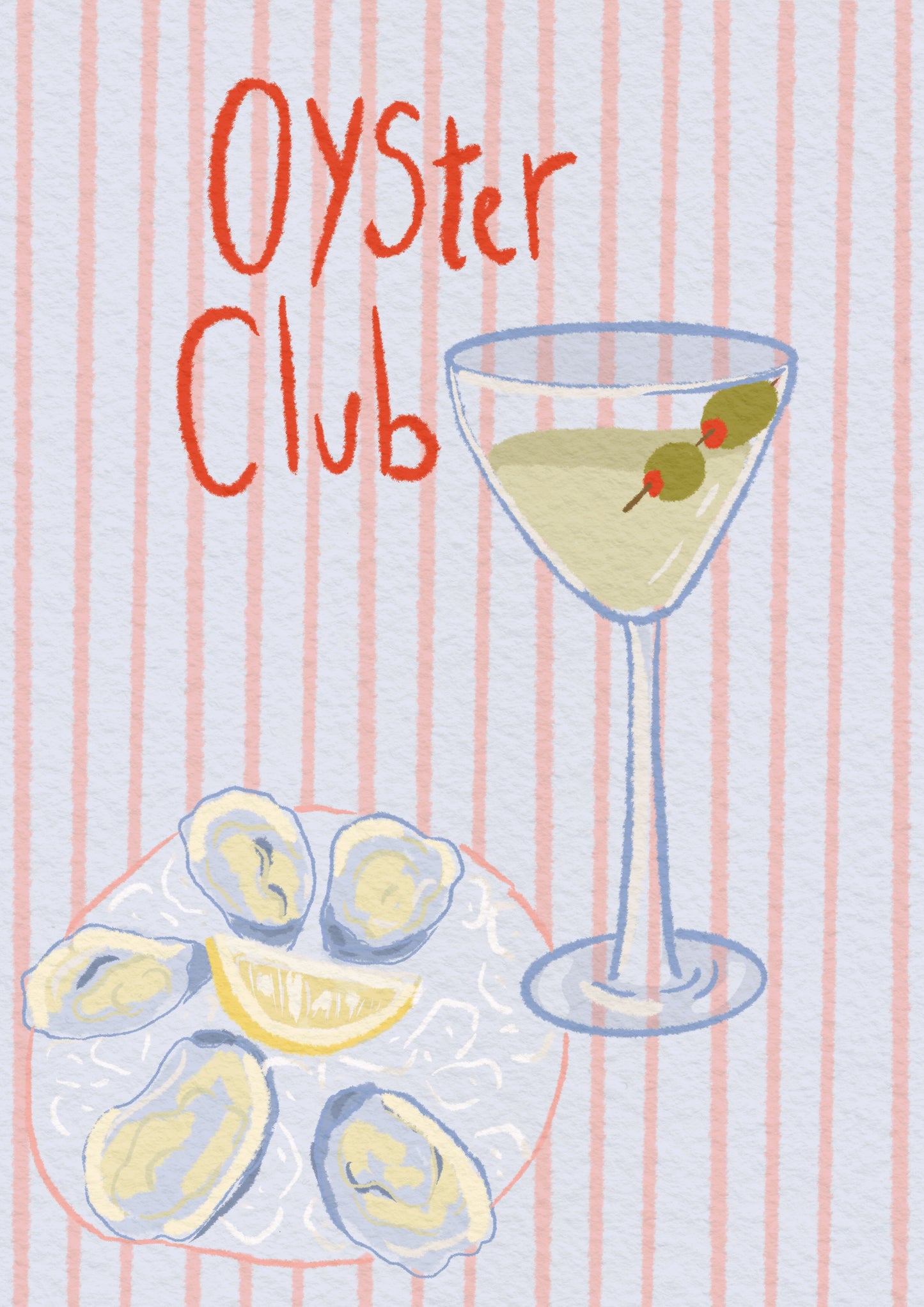 Oyster Club Print